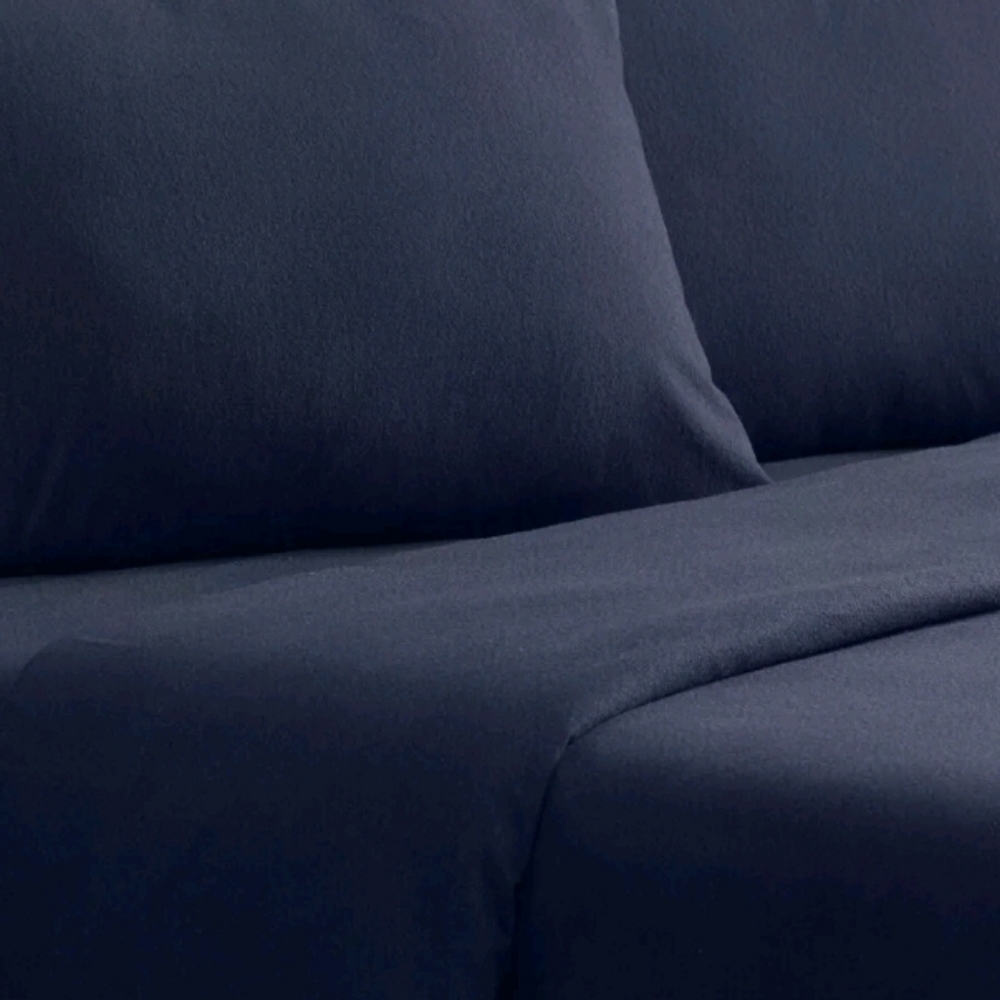 Melanni Heavyweight Flannel Sheet Set  100% Cotton full
